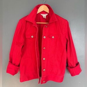 Vibrant Red Jacket